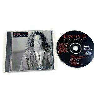 Kenny G CD Breathless -Easy Listening -90s Throwback *MIN WEAR